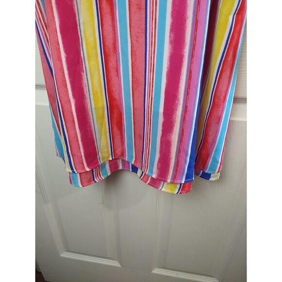 Alya Francesca Striped Mini Spaghetti Strap Dress Size S - Picture 3 of 10